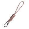 Snake Knot Paracord Keychain Anti-lost Chain Braided Woven Keychain  Emergency Survival