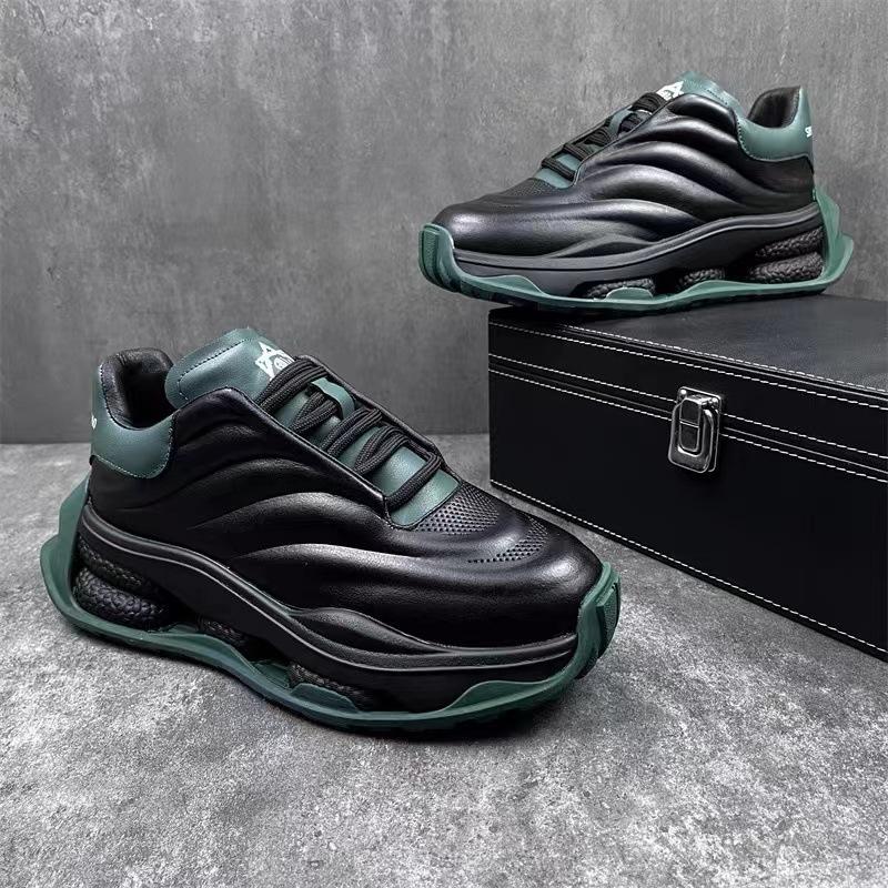 Мода 2024 года, мужские новые спортивные кроссовки с мягкой подошвой, модная универсальная повседневная обувь, легкие амортизирующие кроссовки для бега