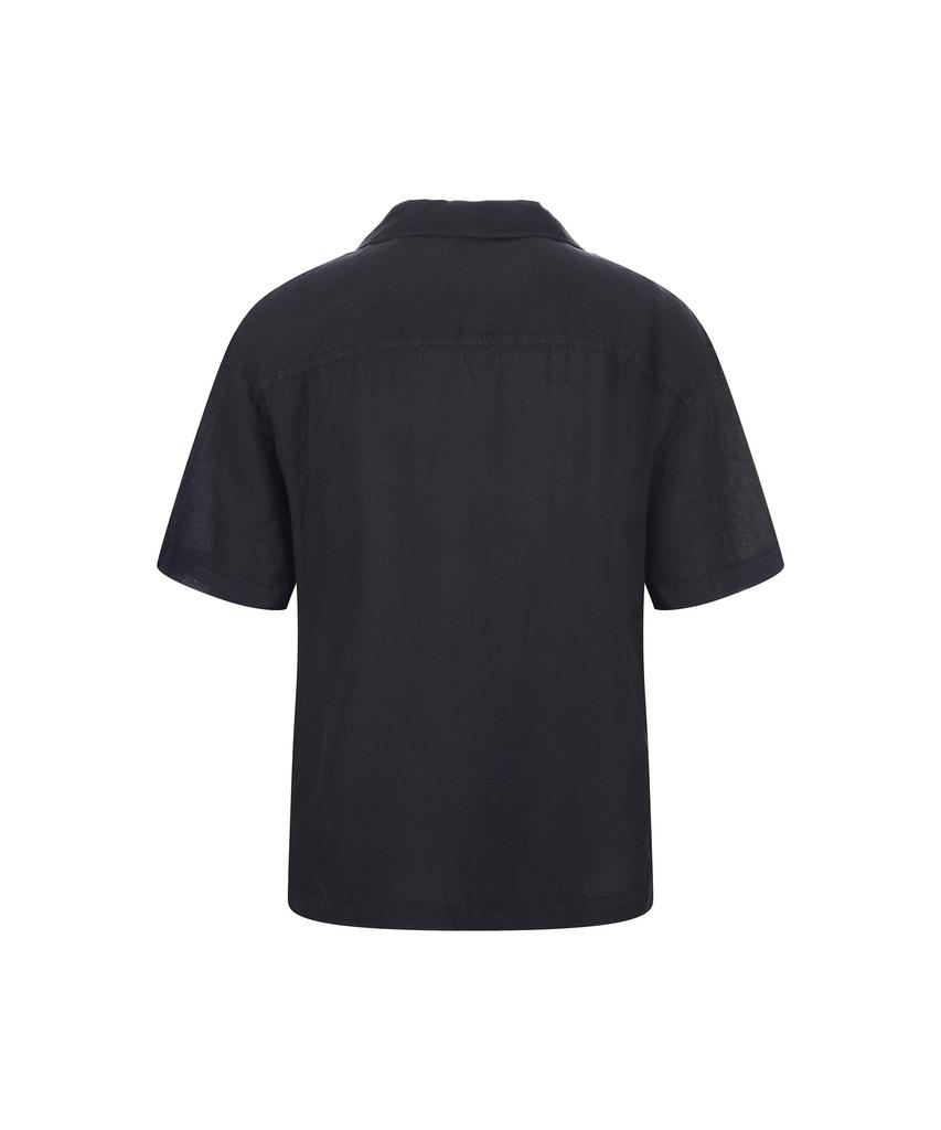 HUGO Premium Linen Short Sleeve Shirt 50561715_001