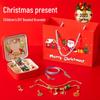 Girls' DIY Handmade Glass Bracelet Jewelry Gift Box for Birthdays & Christmas