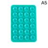 Double Side Silicone Suction Pad For Mobile Phone Fixture Suction Cup Backed 3M Adhesive Silicone Rubber Sucker Pad For Fixing