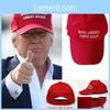 Cotton Make America Great Again Baseball Cap Short Brim Summer Hat For Adults