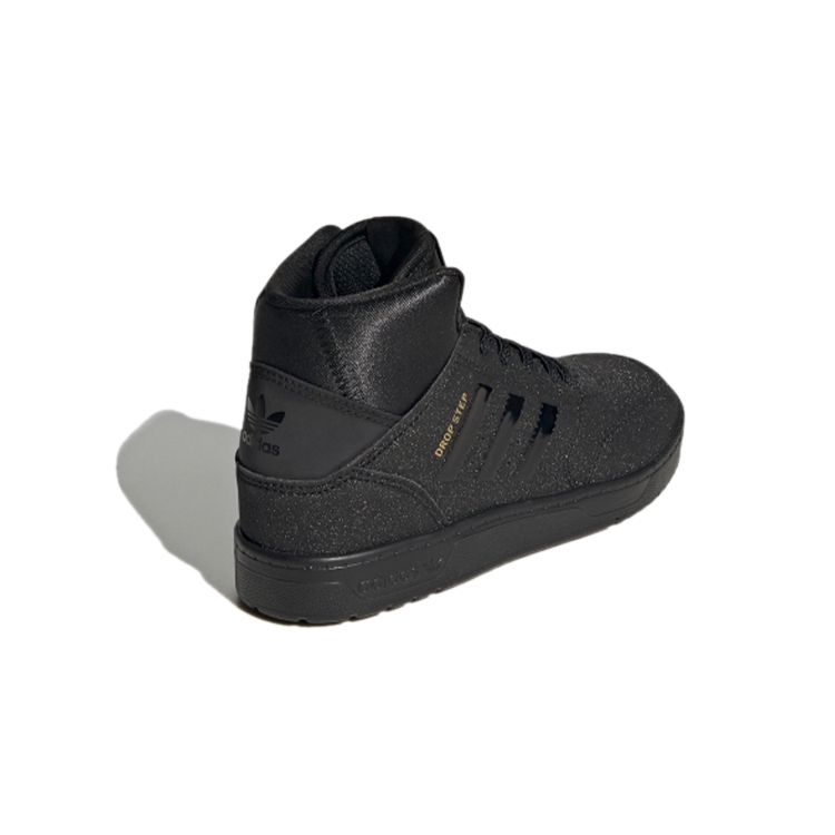 adidas Оригинальные кроссовки Originals Drop Step 360 C Прочные Нескользящие Легкие Высокие Детские Кеды для Скейтбординга Детские Кеды для Скейтбординга Черные FW3155