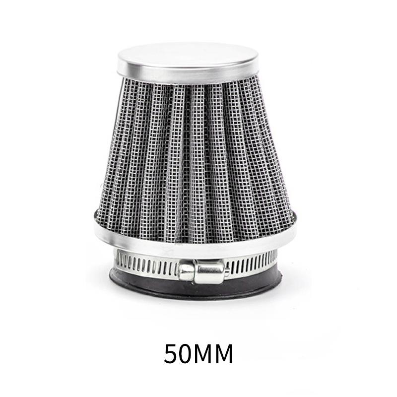 35mm-60mm Universal Motorcycle Air Filter Mushroom Head Filters Motorcycle Carburetor Air Intake Filter Cleaner Replacement
