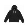 X Gilbert Crockett Solid Color Drawstring Hooded Long Sleeve Sweatshirt Men Sweatshirt Black VN0A5KEQBLK