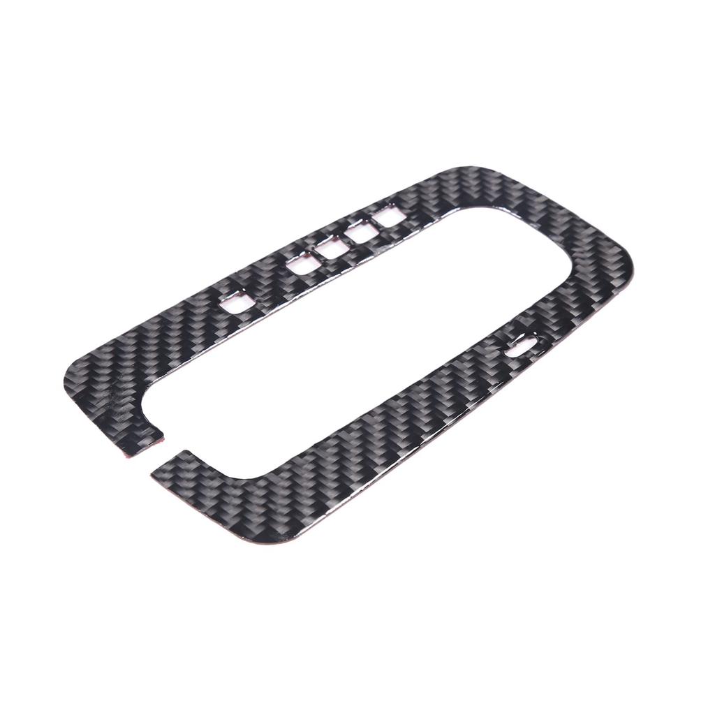 Applicable To METYOUCAR Honda N-BOXJF3JF4JF5JF6 Shift Gate Panel Shift Cover Shift Gate Cover Seal Sticker Carbon Fiber Paste Type Accessories Ca