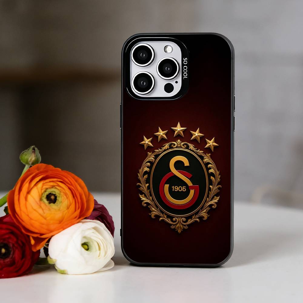 G-Galatasaray SK 1905 Edition Phone Case For iPhone 17,16,15,14,13,12,11 Plus,Pro Max,XS,Colorful Silver Phone case Funda Cover
