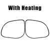 87611-1J000 87621-1J000 For Hyundai i20 2008-2015 Car Door Mirror Lens Exterior Rearview Side Mirror Glass With Heating