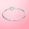 Горячий 925 Серебряный Оригинальный Me Браслет Fit Brand Me Charm Бусины Мода Узел Бесконечности Женщины Femme Браслет Роскошные Ювелирные Изделия