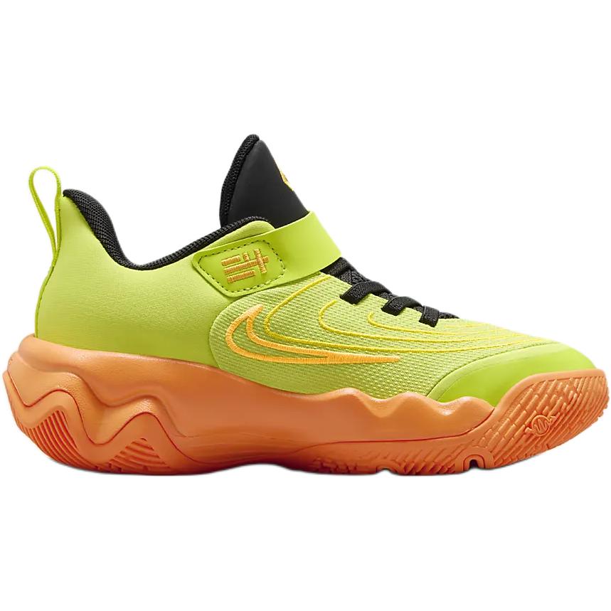 Nike Giannis Immortality 4 Halloween (PS) Kids Sneakers Cyber Sundial Lightning FZ6733-301