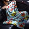 1Pc Spongebob Squarepants Characters Blanket Soft Throw Blanket For Home Bedroom Bed Sofa Travel Office Solid Christmas Blanket