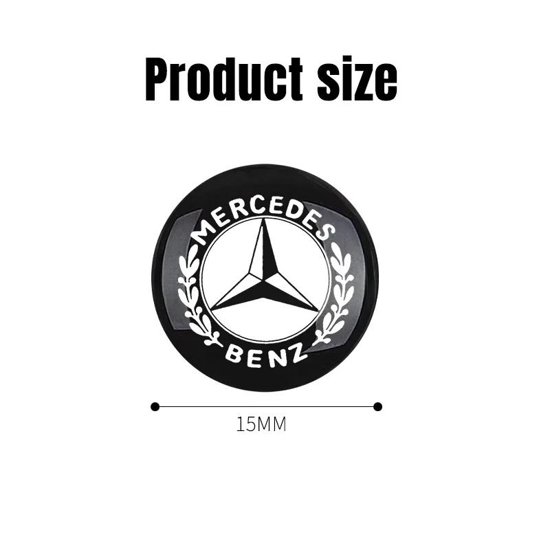 VCJ1  4Pcs Car styling Lock Keyhole Stickers Decoration Protection For Mercedes Benz C180 C200 C260 C300 W108 W124 W126 W140 W168 W169