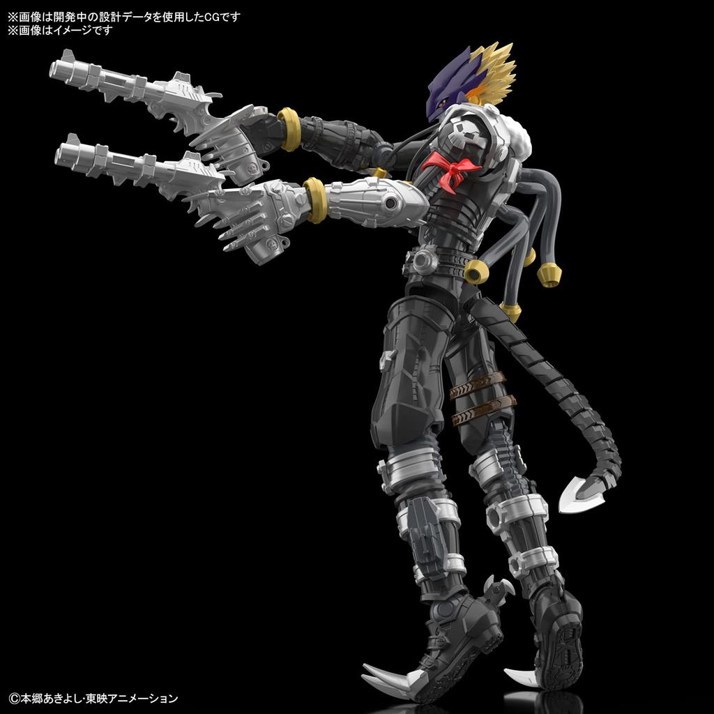 BANDAI SPIRITS Фигурка-рост Стандартный усиленный Digimon Tamers Beelzemon Предварительно окрашенный пластиковый набор для модели