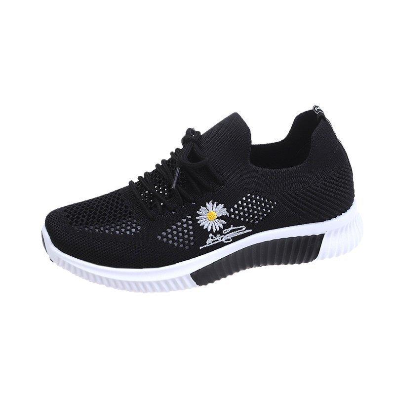 Women Casual Shoes Fashion Breathable Walking Mesh Flat Shoes Woman White Sneakers Women 2024 Tenis Feminino Female Shoes 2fdg