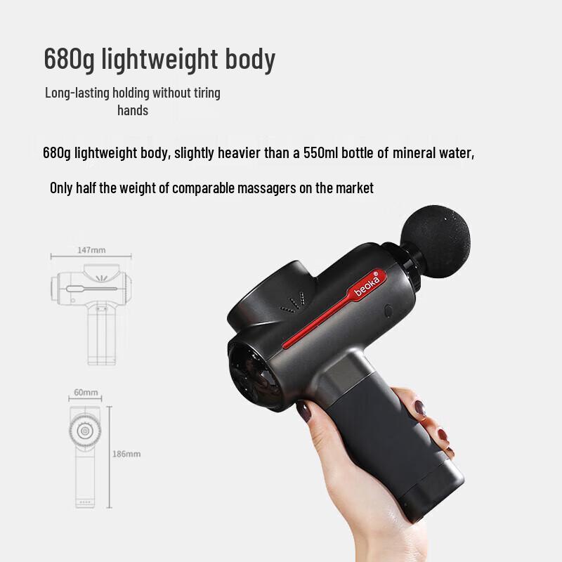 Zhongaoda DMS M2 Portable Deep Tissue Percussion Massager CN plug (adapter included)