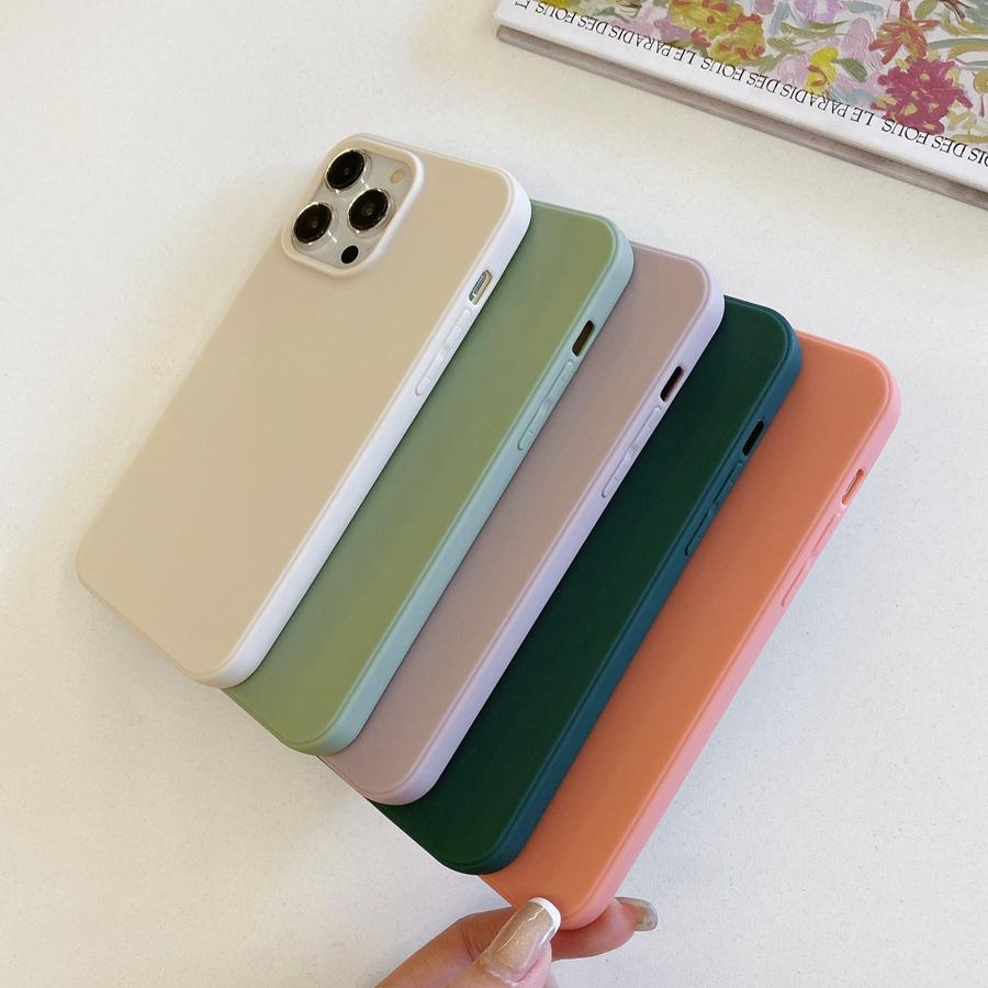 18 цветов на выбор Ультратонкий чехол для iPhone 16 16e 16 Pro Max 16 Plus 15 14 13 12 11 XR XS MAX 6 7 8 Plus SE Однотонный защитный чехол