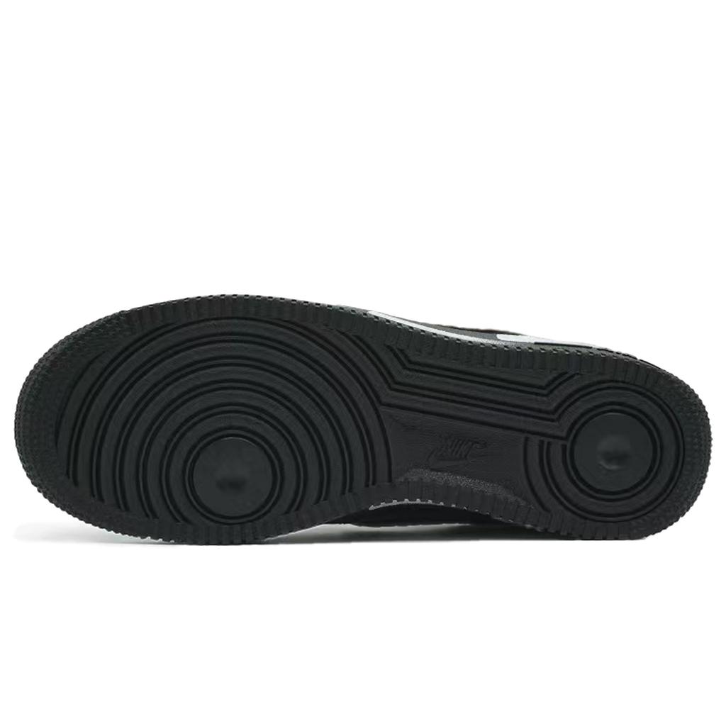 Nike Air Force 1 TNT Жидкий металл S Амортизация Нескользящая Низкие Скейтбордические Кроссовки Унисекс Черный Золотой CW2288-001(Team1697-TNTS)
