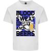Blood Sweat Rugby and Beers Scotland Funny Unisexs Light Cotton TShirt