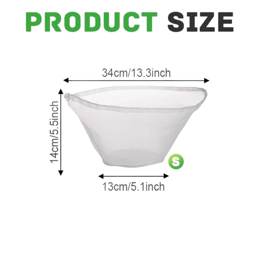 S/M/L Марлевые мешочки Мелкая сетка Неотбеленные Мешочки-фильтры для сока Многоразовая сетка для процеживания Для кухни, готовки, выпечки, приготовления сока