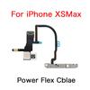 Проблема с микрофоном Решение Для iPhone X XR XS Max Динамик уха Зарядная док-станция Шлейф кнопки питания Замена