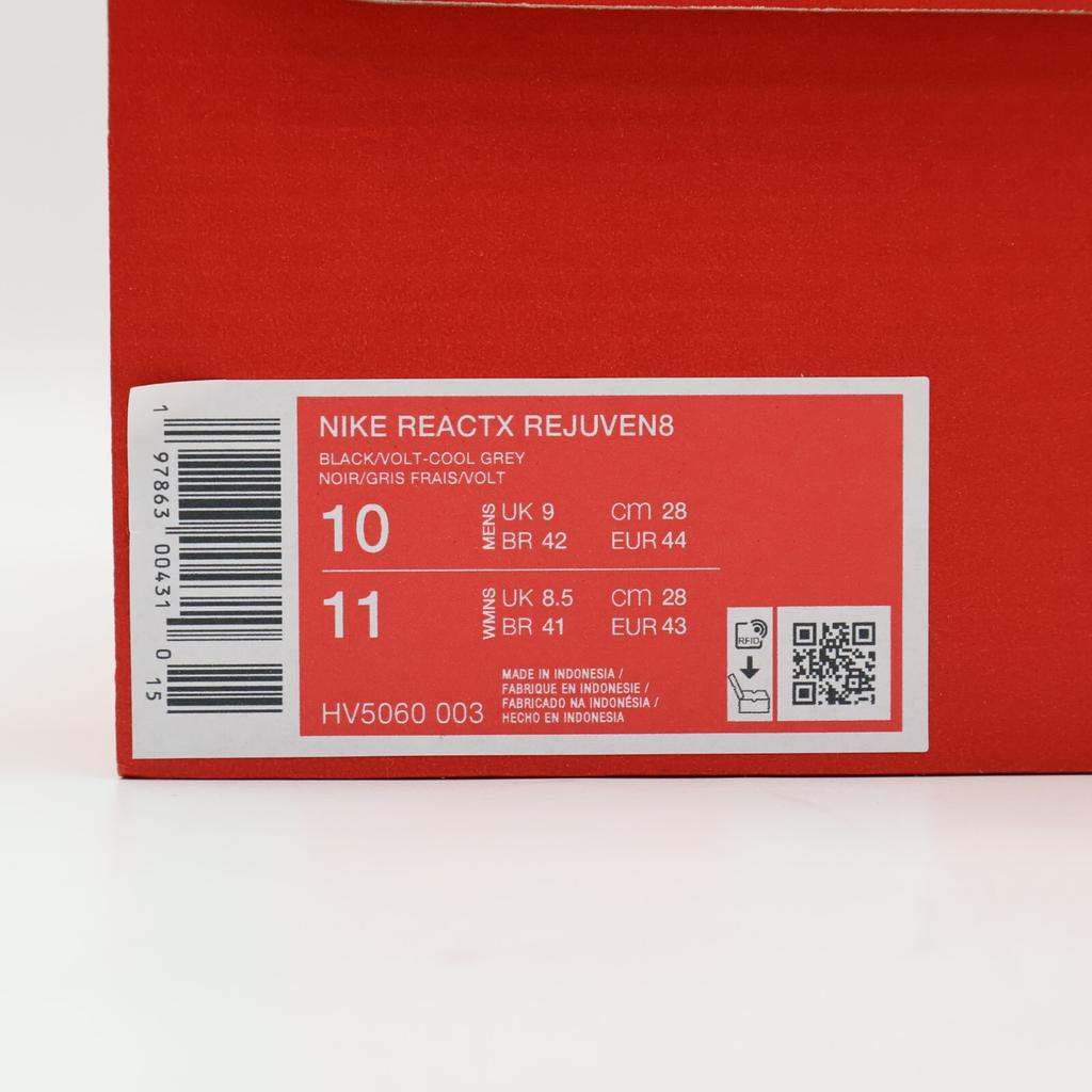 HV5060-003 Nike ReactX Rejuven8 Черный Cool Grey Volt (Мужской)