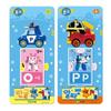 Robocar Poly Toy Toy Puzzle Card Hangul Poly + Alphabet Roy Set, Roy I Jam, Roy Biser, Korea Best Toddler Puzzle