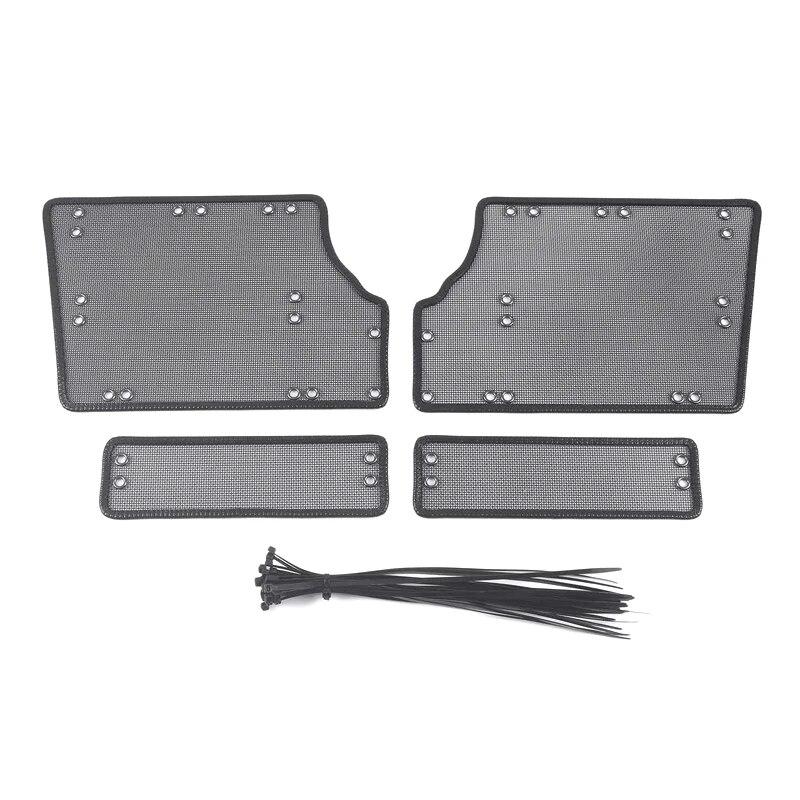 4 шт. автомобильный защитный чехол для воздухозаборника от насекомых, вставка Airin, сетчатый вентиляционный фильтр для гоночного гриля для CHANGAN CS75 PLUS 2018-2025