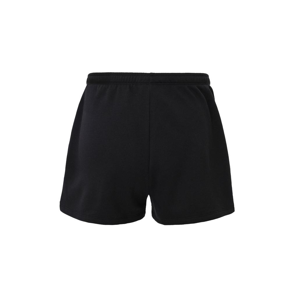 Nike High Waist Slim Fit Solid Color Sports Shorts Women Shorts Black FN2456-010