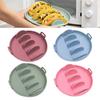 Silicone Taco Plates Holder Burrito Dish Large Capacity Tortilla Clip with Cluster 4 Slots Taco Holders for 3.9"-8" Soft Hard Tortillas