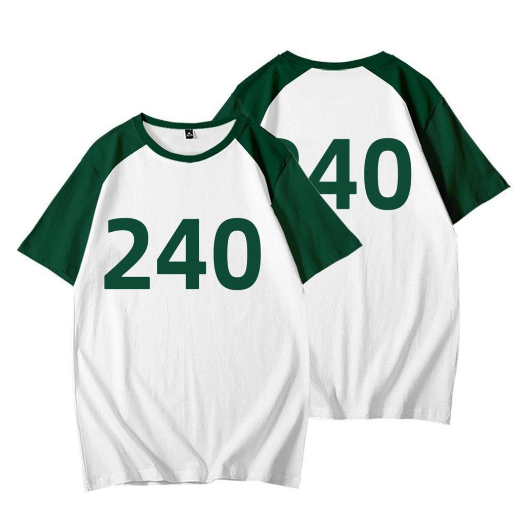 Футболка с принтом фильма ужасов «Кальмар» из Кореи, мужская и женская модная футболка с графическим принтом, короткий рукав, футболки, детская игровая футболка