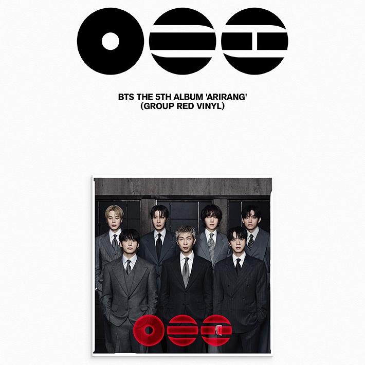 BTS 5-й альбом ARIRANG Стандартная виниловая версия.