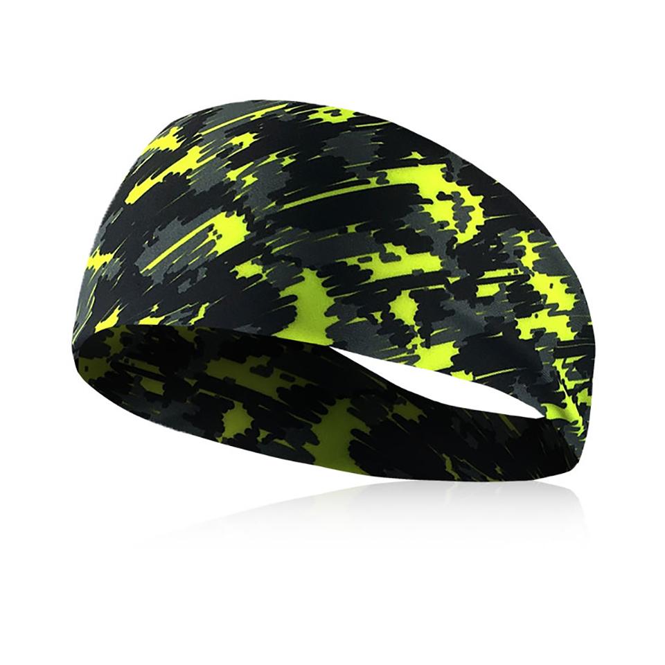 Breathable Absorbent Sports Headband Sweat Perspiration Basketball Fitness Running Sweat Head Band Belt