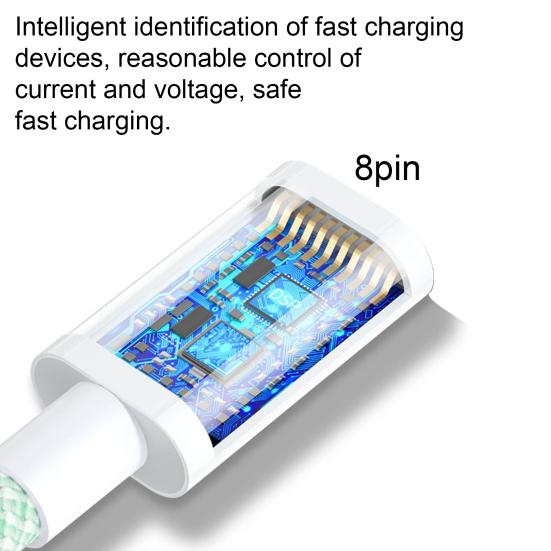 Fast Charging Cable 3-in-1 Anti-Winding with Smart Chip 66W 6A Multi-Device Support Charging Cable Phone Supplies
