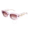 Red Square Ladies Sunglasses Gg1558sk 003 51