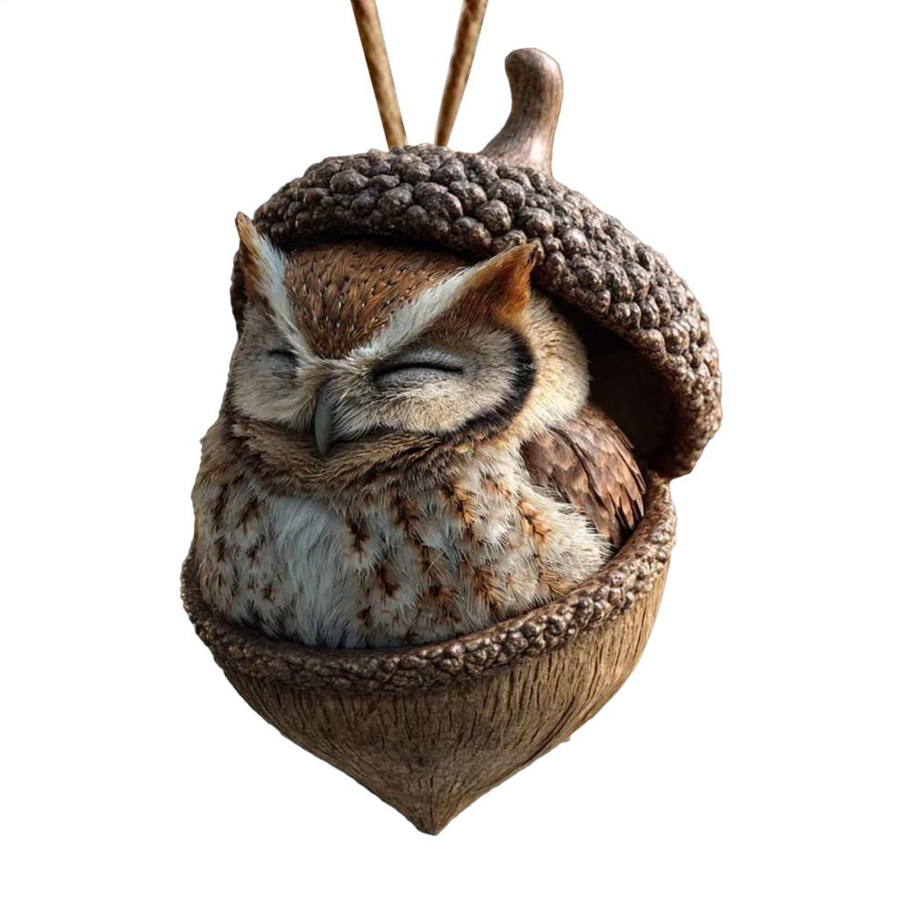 Animal Christmas Ornaments 2D Acrylic Seasonal Decoration Hangable Holiday Decorations for Home Office Living Room Study Garden