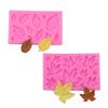 Maple Leaf Silicone Fondant Mold Set for Cake Decoration