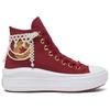 Converse All Star Move Fashion Comfortable Durable High-Top Lifestyle Casual Shoes Women Sneaker Red A12771C