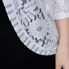 Lace Cardigan Thin Coat Women's Summer Korean Slim Plus Size Seven Quarter Sleeve Shawl Top Versatile Sun Protection Shirt