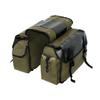 Cycling Side Bags Canvas Bike Commuting Bag Saddle Bags Large Capacity Bike Rear Rack Carrier for Outdoor
