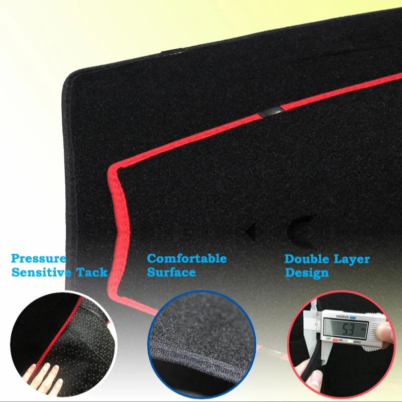 Чехол на приборную панель Peugeot 206 CC T13 T16 T12 2004 - 2008 Коврик на приборную панель автомобиля Защитный козырек от солнца 2007