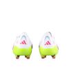 Adidas Predator Elite 25 Comfortable Versatile Non-Slip Durable Soccer Shoes Unisex Soccer Shoes White Pink JQ0905