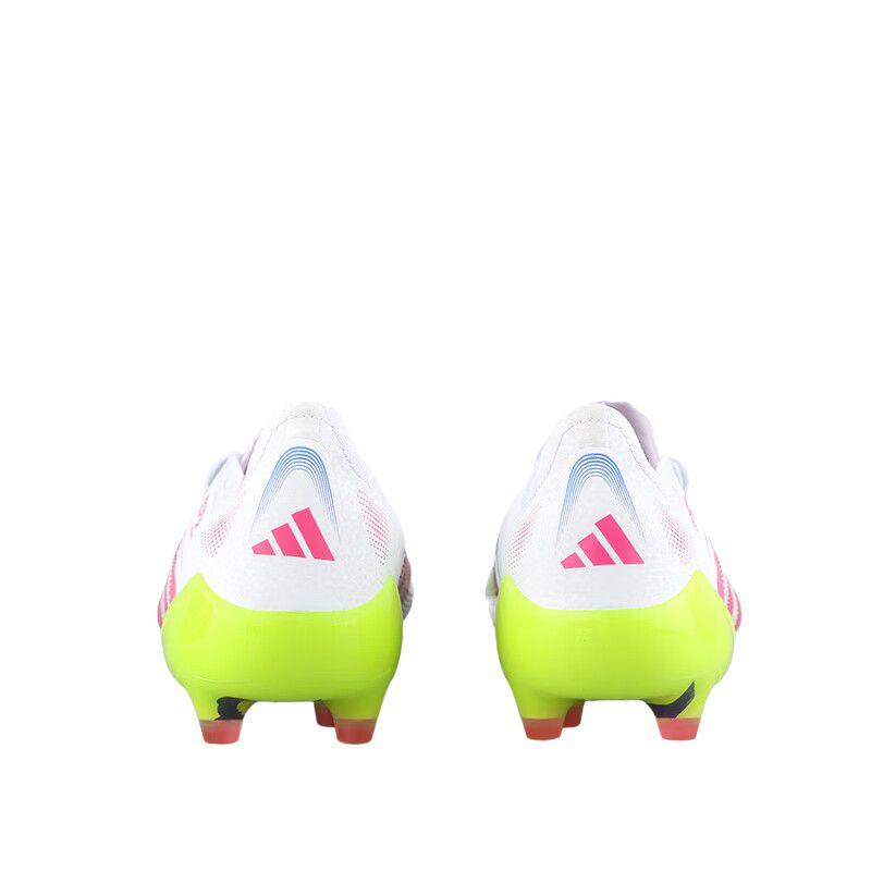 Adidas Predator Elite 25 Comfortable Versatile Non-Slip Durable Soccer Shoes Unisex Soccer Shoes White Pink JQ0905
