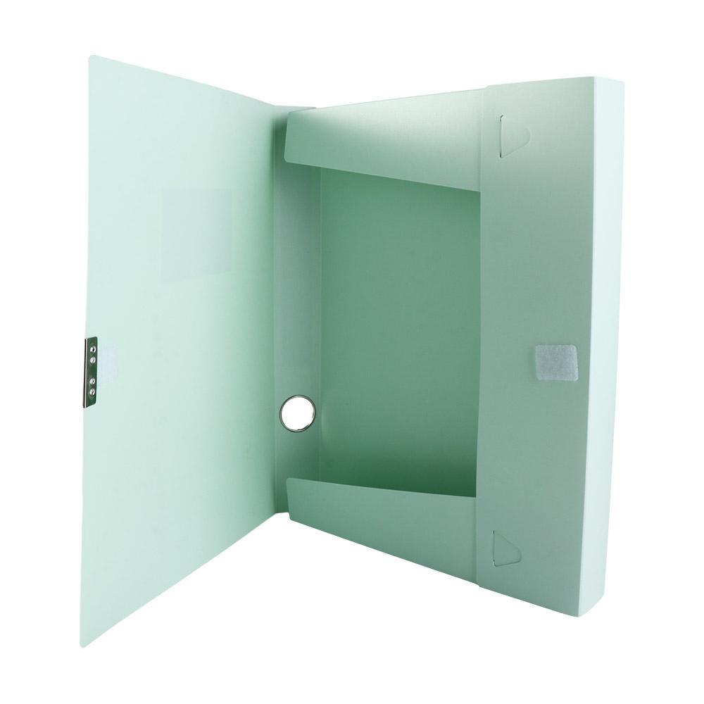 Multifunctional Desktop Storage Box Morandi Color Document Case A4 File Organizer Box Receipt