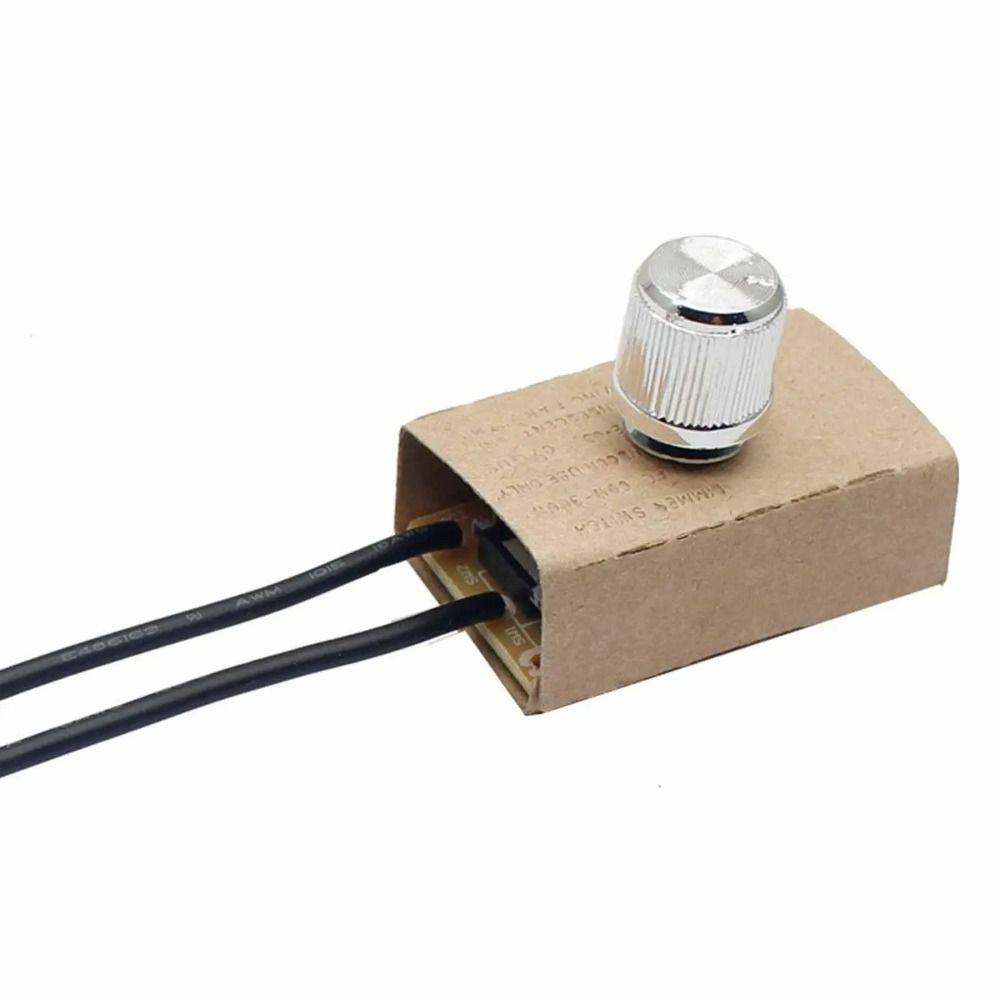 120V/240V 300W Dimmer Switch Dimmable Rotary Switch Dimmer Knob Controller Lighting Control