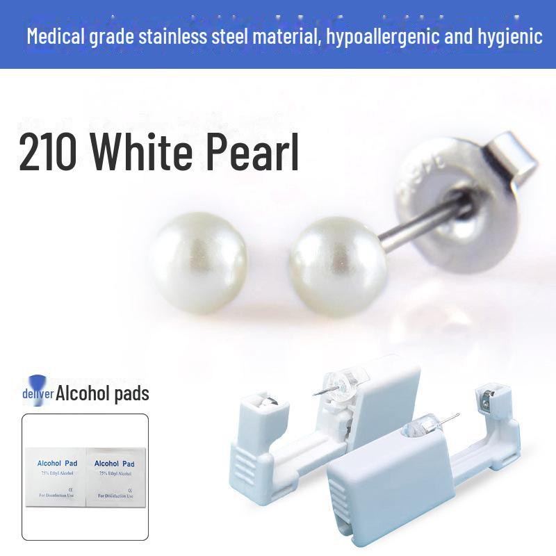 Fusmet 2nd Gen одноразовый набор инструментов для прокалывания ушей с пирсингом ушей и гвоздезабивным пистолетом