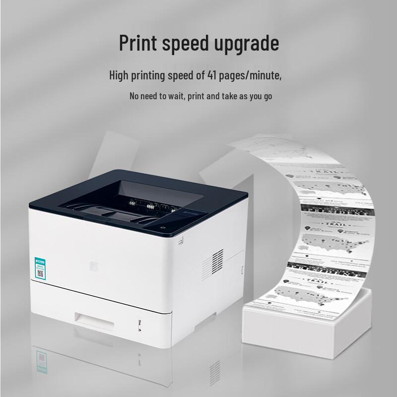 LANXUM A4 Black & White Laser Printer GD3440dn CN plug (adapter included)