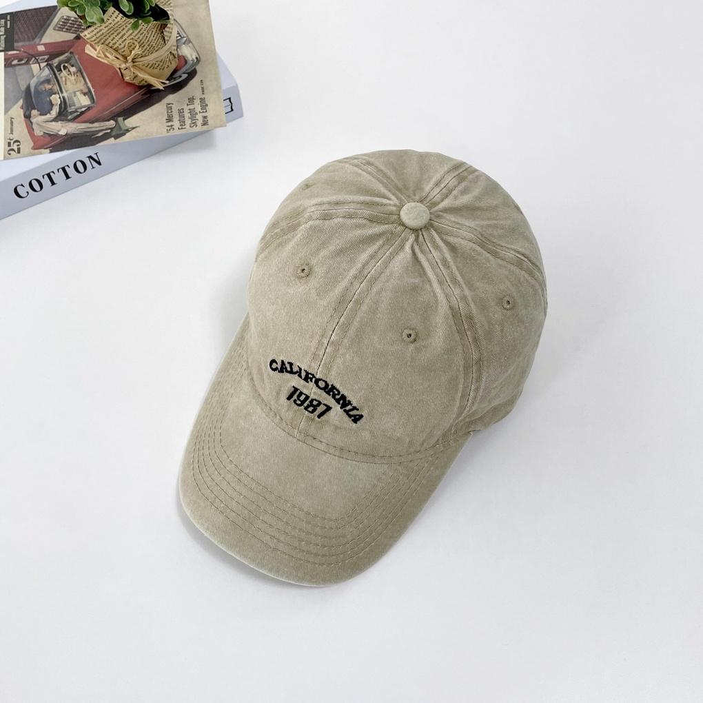 Women's and Men's Daily Wash California Ball Cap Baseball Hat