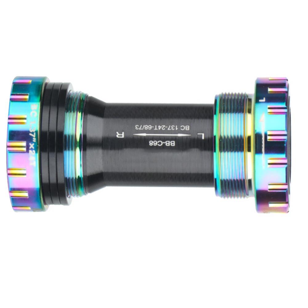 BC1.37 X 24T Thread Bike Bottom Bracket for Shimano  24mm Cranksets Home Bike Repair