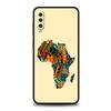 Чехол для телефона Samsung Galaxy A16 A14 A12 A54 A52 A50 A22 A20e A06 A04s A32 A72 A70 A30 A34 Покрытие Карта Африки География Расписной