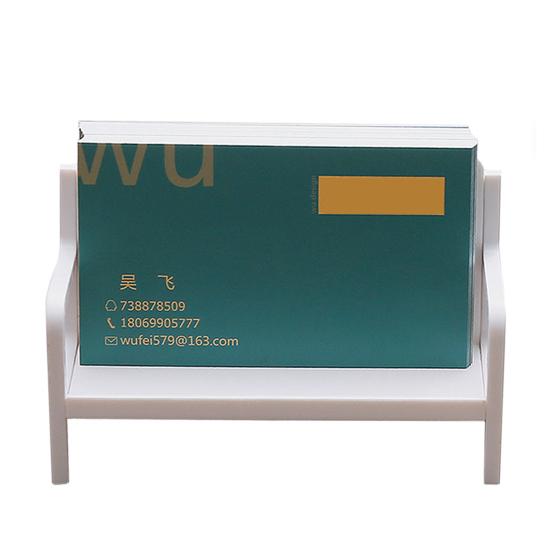 Держатель для визитных карточек в форме дивана, сверхмощная креативная скамейка, настольная именной подставка для хранения карточек, подставка-органайзер, офисные принадлежности